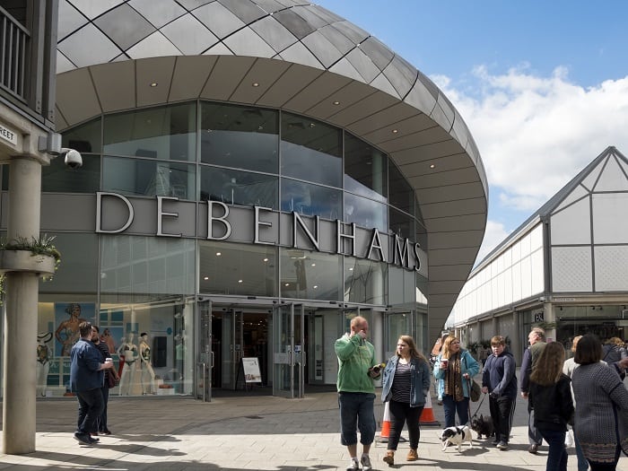 Dark cloud over retail as Debenhams doles out profit warning