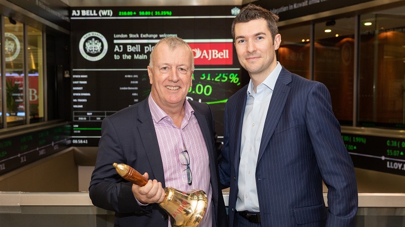Andy Bell AJ Bell IPO with Michael Summersgill CFO