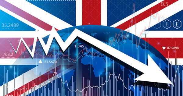 UK economic growth expected to slow down. Supply chain crisis slows economic growth.