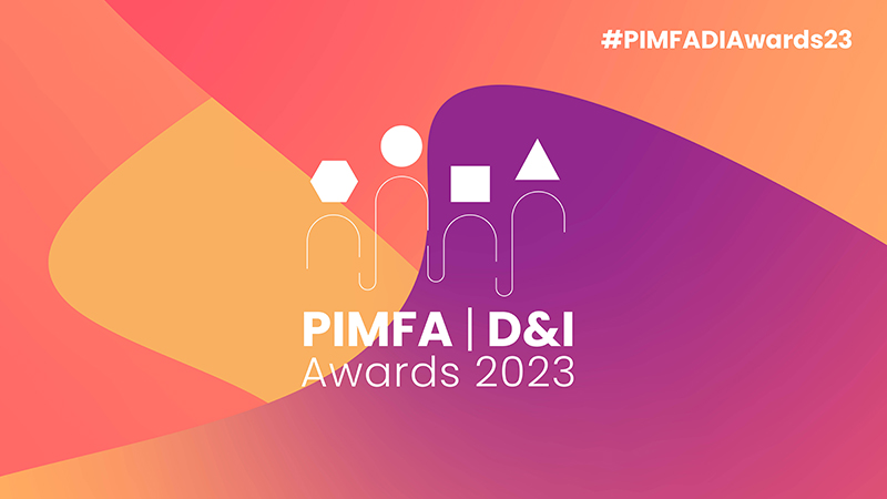 Pimfa D&I awards logo 2023