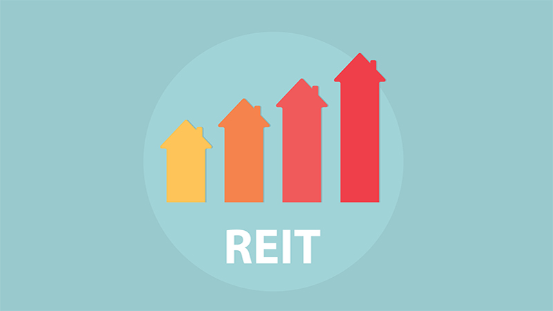 REIT (Real Estate Investment Trust) concept- vector illustration