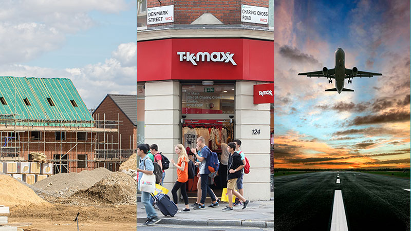 London: People shop at TK Maxx at Charing Cross Road, London. As of 2014 the clothing outlet and home goods company had some 1000 stores worldwide.