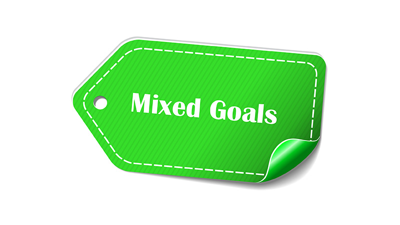 mixed goal label