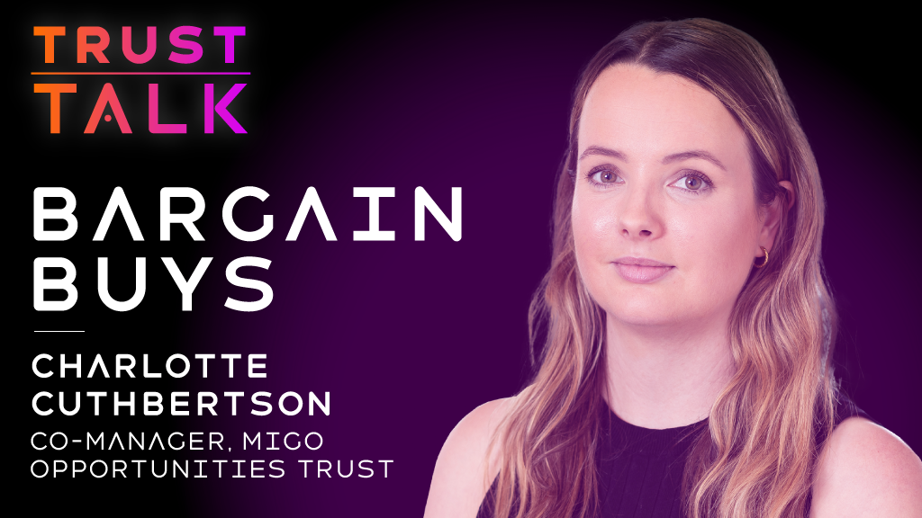 Trust Talk with Charlotte Cuthbertson, co-manager, MIGO Opportunities Trust