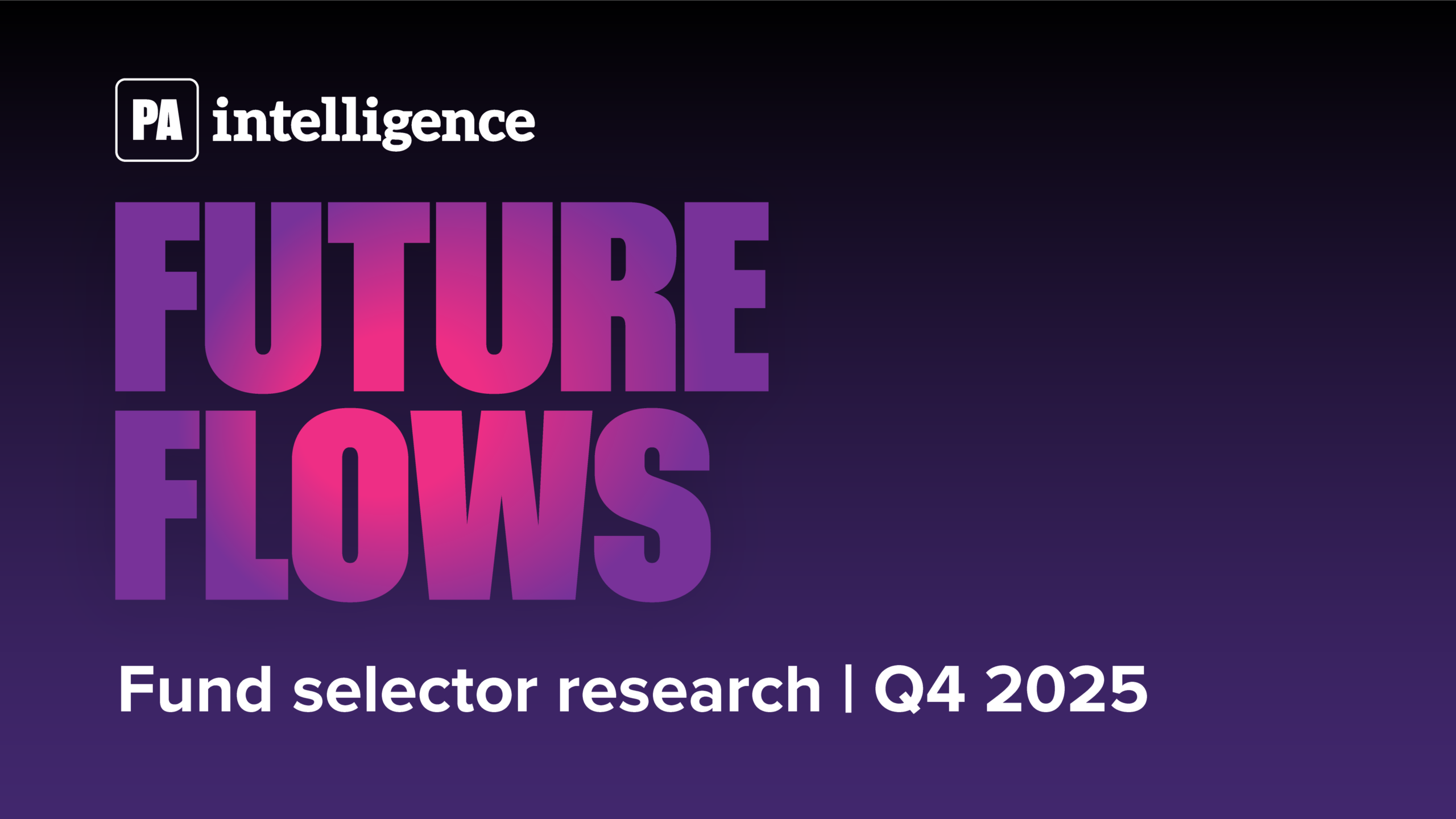 Future Flows Q4 2025 report
